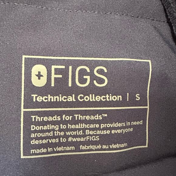 FIGS Jogger Scrub Pants Technical Collection High Waist Womens Size Small - Picture 3 of 6